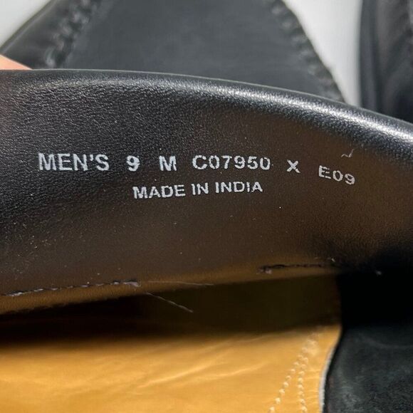Cole Haan Men\'s Size 9 Black & Brown Leather Tassel Loafers‎ main image 6